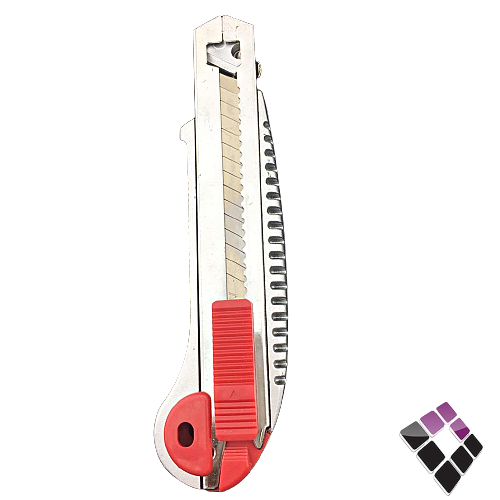 سكين مشرط  موكيت حديد طويل صيني ثقيل مع غيار