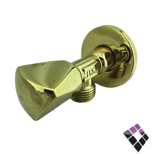 محبس زاوية نحاس مطلي لون ذهبي ORISA صيني طويل رقم AL-5191...رقم الصنف (3222257)