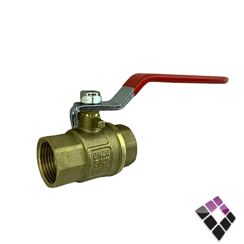 حنفية نحاس BATHROY ايطالى يد أحمر 3/4" رقم 2801164