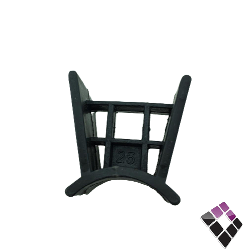 بسكوت كرسي حديد تسليح بلاستك مفتوح 25 ملي...