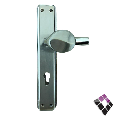 يد كالون DALI صيني ثقيل زنك ثابت + متحرك لون فضي مطفي + لماع م/ كوبرا يمين R رقم 950D/R/SN-CP