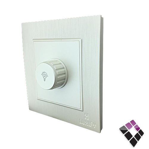 مفتاح دايمر LUXIFY صيني لون لؤلؤي 1000 وات