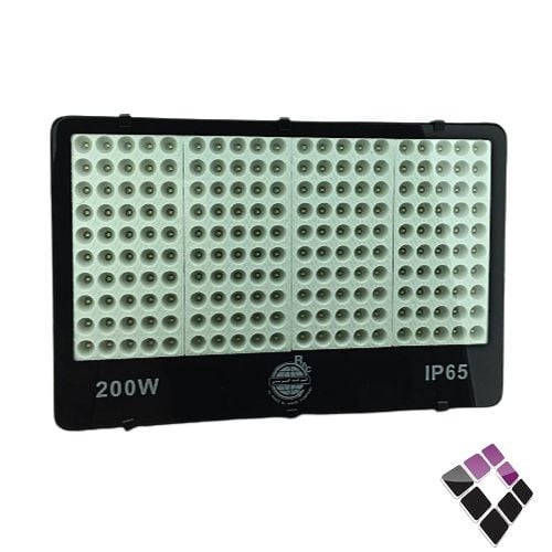 كشاف LED خارجي كوبس FLOOD الرائد العربي AL RAED سعودي جرم أسود اضاءه أبيض SMD نقاط 200 W