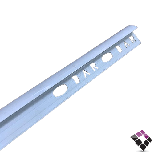 زاوية ونهاية سيراميك فايبر DAR صيني لون أبيض مقاس 10 ملم طول 2.45 متر رقم IS-02/10