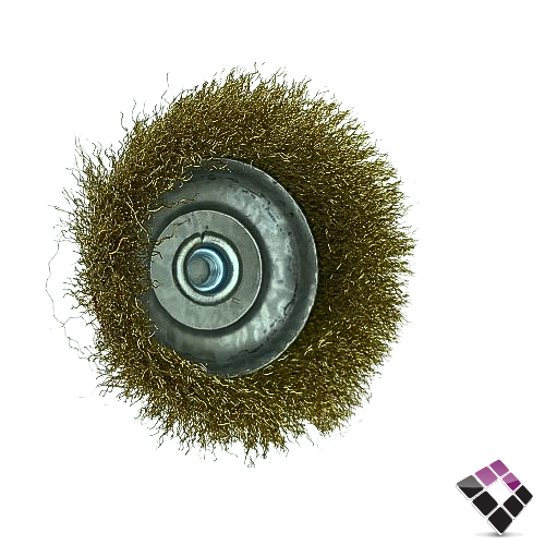 صنفرة فرشة شعر نحاس موديل كوب صيني مقاس 5"