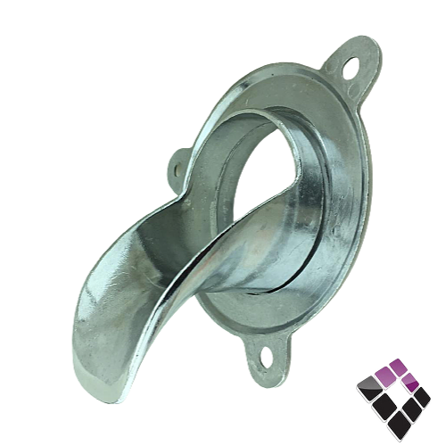 مزراب المنيوم كروم فتحة 3 بوصة رقم PO-0043-3