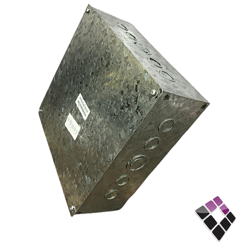 صندوق قسام حديد مجلفن مع الغطاء GULF مصنع السخان الخليجي 30×30