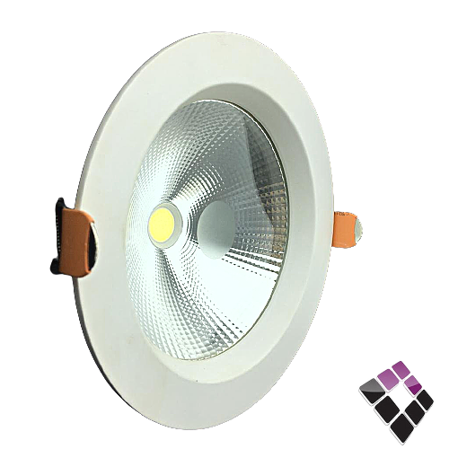 كشاف اسبوت لايت LED ابيض سيدرا سعودي COB ترانس اسباني15w***