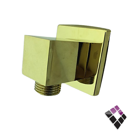 كوع مشبك شطاف ديكور مربع للخلاط  الدفن المخفي اوريسا ORISA صيني نحاس مطلي ذهبي رقم 50019