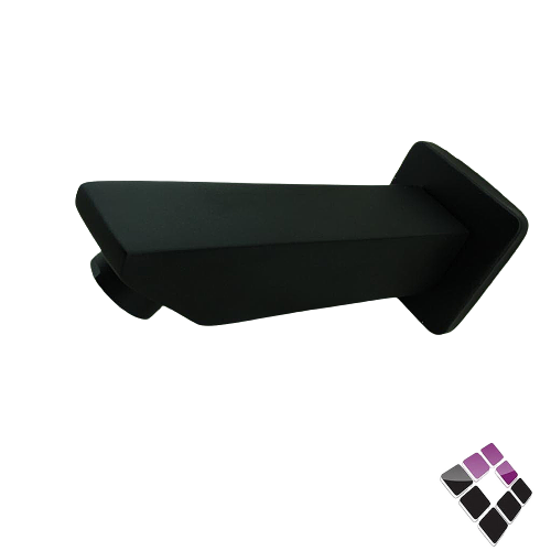 صباب ماء خلاط دش دفن مخفي نحاس مطلي لون أسود مربع مخرج 1 خط اوريسا ORISA صيني رقم 50031