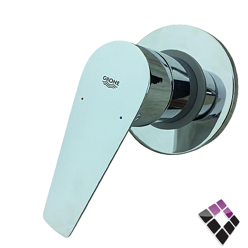 خلاط دش مخفي خط واحد قروهي GROHE اتومتك قلب نحاس + مسكة مقفولة كامل الماني BauEdge  ***