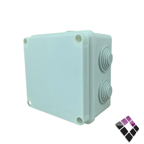 قسام بلاستيك HI-TECH صيني وتر بروف Wateroof BOX خارجي 10×10