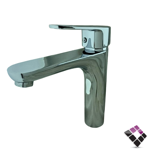 خلاط مغسلة شجرة 1 خرم اتمتيك VITTORIA ايطالي موديل COSTA لون كروم رقم 01-45