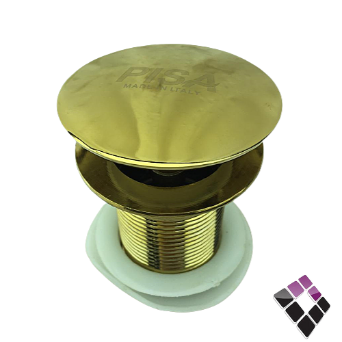 راس هراب ضغط اتمتك لون ذهبي PISA بيسا ايطالي 10 سم 1.1/4 رقم JS-GZ210..رقم الصنف (3322281)