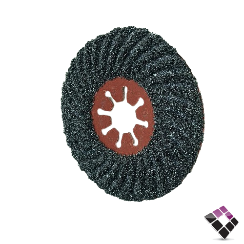 دسك تلميع رخام صيني لون أحمر لصاروخ مقاس 4.5" × 22mm × 115 خشونة رقم 16P