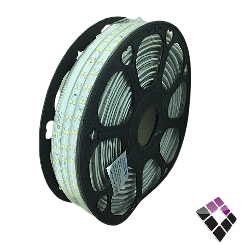 لي زينة LED همر HUMMER صيني اضاءة 7500K أبيض 2 خط 116 لمبة بالمتر 8 ملم المتر 4W رقم HU-2835/116L