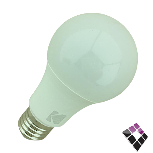 لمبة LED كروي A3 كوداك KODAK صيني موديل SMD-A60 إضاءة أبيض 9W رقم KL-9-6500