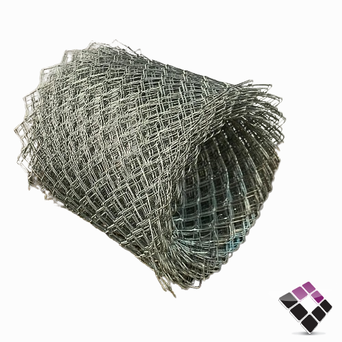 شبك تلييس حديد مجلفن 15 سم / 8 متر