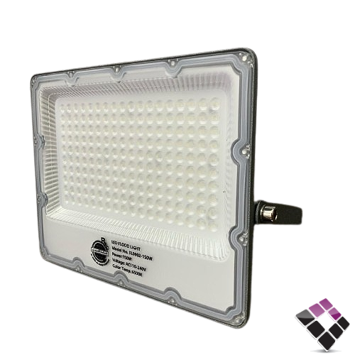 كشاف LED خارجي كوبس FLOOD الرائد AL RAED-ECO سعودي اضاءة أبيض SMD نقاط 150W رقم FL-0922