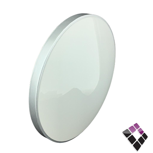 كشاف LED لطش 12" همر HUMMER صيني جرم أبيض + زيق فضي 3 إضاءات أبيض + كريمي + أصفر 15W رقم CE-B5149/300.