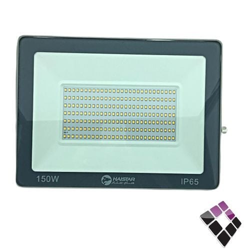 كشاف كوبس LED خارجي هاي ستار HAI STAR صيني نقاط SMD إضاءة أصفر 150Wرقم FL150LIN