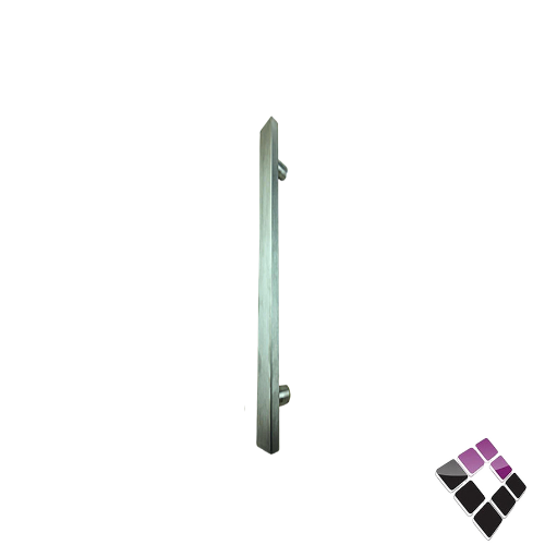 مسكة مقبض مستطيل باب استيل لون فضي SN روي ROI تركي طول 60 سم..