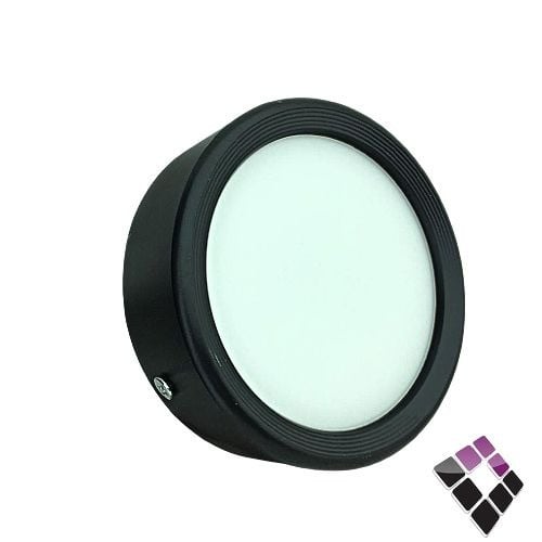 كشاف سلندر لطش LED خارجي ROZ صيني جرم حديد أسود 3" إضاءة SMD أبيض 5W-7W رقم 3-6238