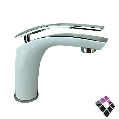 خلاط مغسلة اتوماتيك كروم ×ابيض LIMA صيني ليما رقم 182***