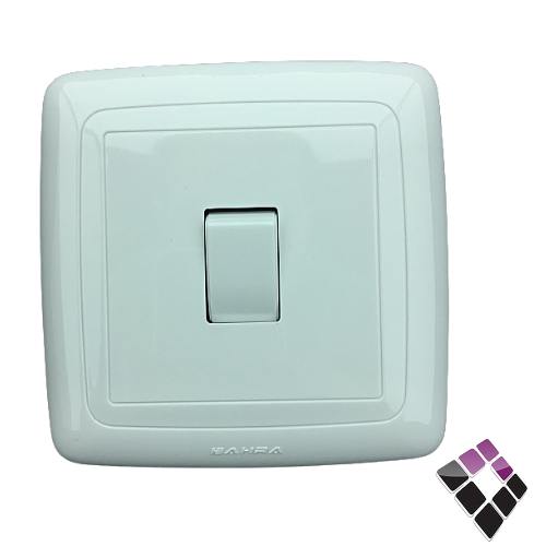 مفتاح عادي مفرد بحرة BAHRA سعودي أبيض جديد**