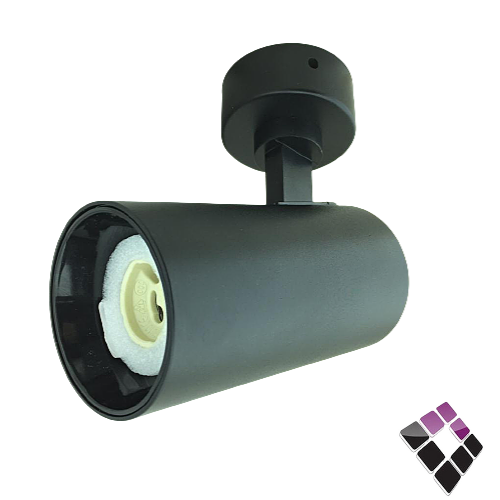 جرم كشاف المنيوم بدون لمبة LED ترك لايت ديكور لطش متحرك همر HUMMER صيني جرم أسود + مشبك لمبة GU10 رقم HU8007/1-BK...رقم الصنف (2567105)