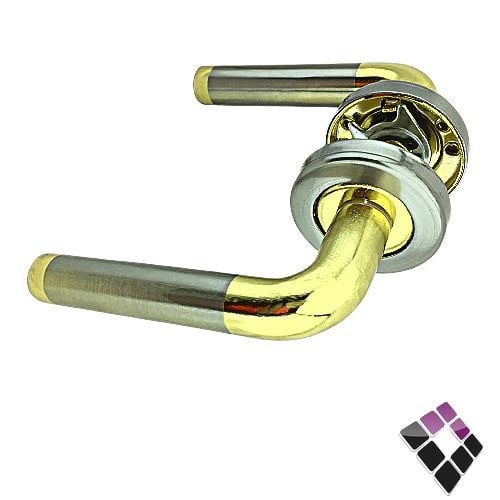 يد كالون SKAB صيني مفصول م/ دائري لون ذهبي + فضي  رقم SN/GP- 420 R03