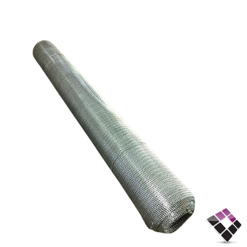 شبك تلييس ناعم حديد مجلفن فتحات صغيرة عرض  100 سم طول 9 متر