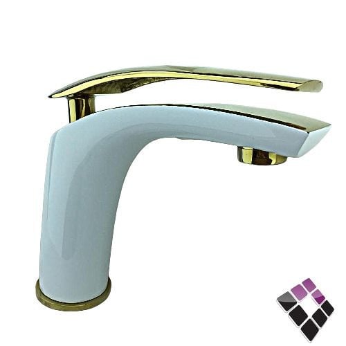 خلاط مغسلة اتوماتيك  ذهبي ×ابيض LIMA  صيني ليما رقم LIMA SL 182***