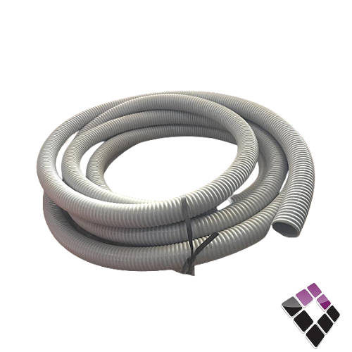 لي مصنع العايد حلزوني مضلع رمادي 50 متر1.1/2"