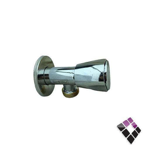 محبس زاوية استيل سنة نحاس موديل هزنت ثقيل كوالتي QUALITY صينى 1/2"×Q-518..