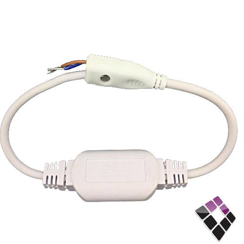 توصيلة لي زينة LED صيني NEW POWER وتر بروف موديل USD كبس 2 خط 12MM