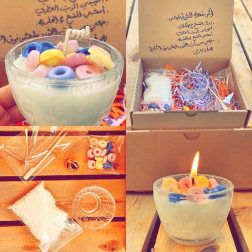 بوكس صناعة شمعة كورن فليكس