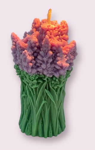 شمعة زهرة اللافندر