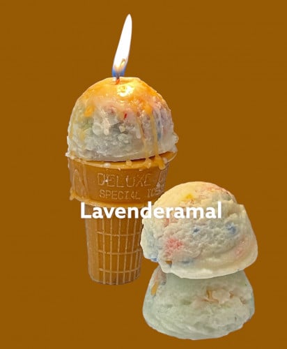 شمعة الايس كريم