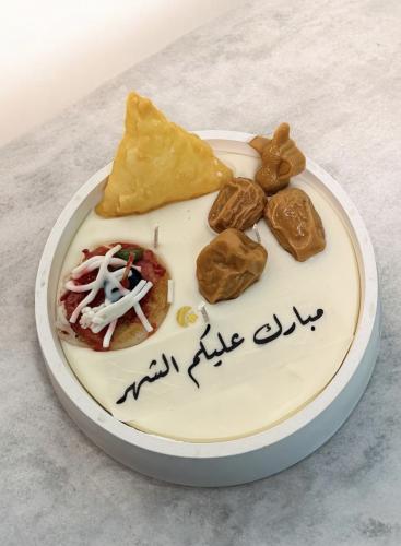 شمعة رمضان بالطباعه او المكرونه