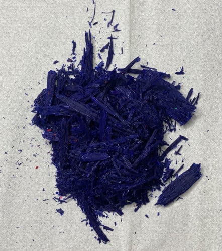 لون ازرق غامق بوزن 10جرام