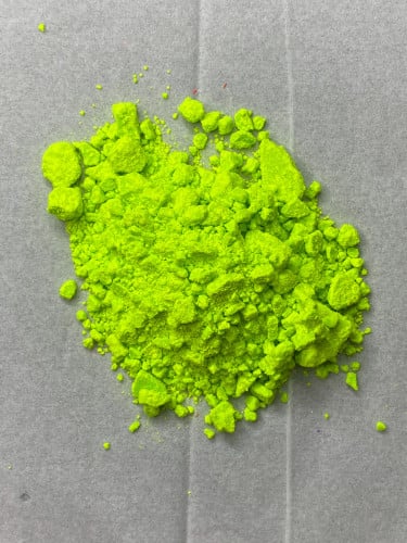 لون فسفوري للشمع وزن 10جرام