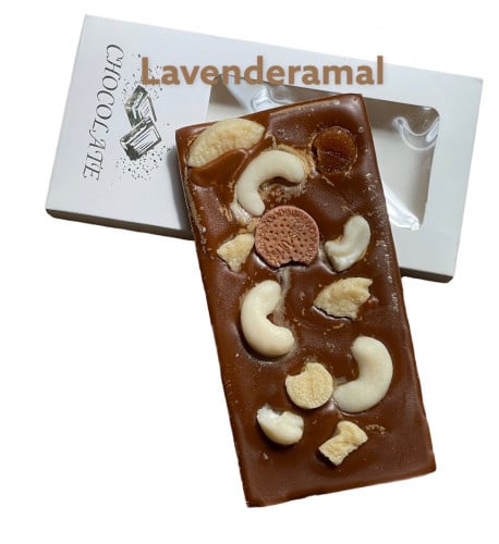 شمعة لوح الشوكلاتة