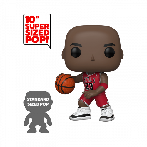 مجسم مايكل جوردان نيو جيرسي أحمر 10 انش - فنكو بوب