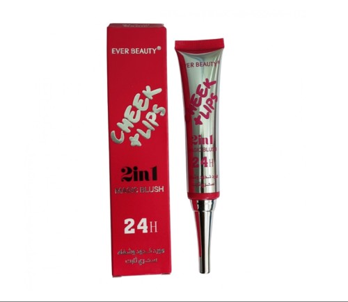 مورد شفايف و خدود ايفر بيوتي سائل ثابت 24ساعة**Magical Lip, Cheeks, and Sensitive Areas Blush