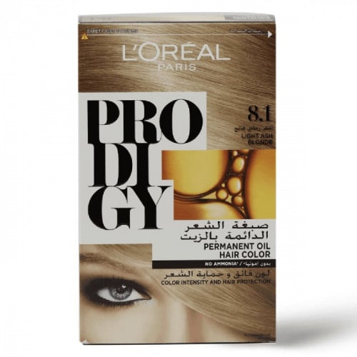 لوريال برودجي صبغه اشقر رمادي فاتح 8.1 60ملLOREAL...