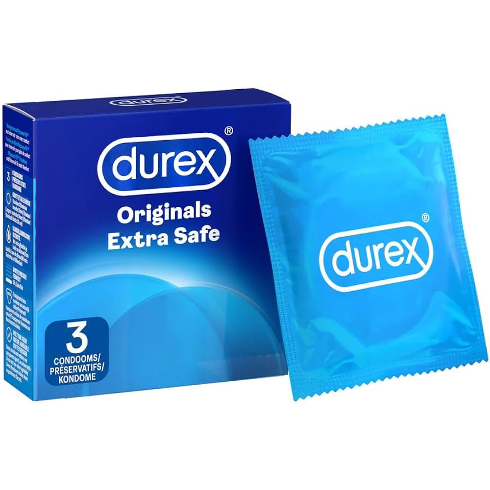 ديوركس واقي ذكري عدد 3  DUREX EXTRA SAFE CONDOMS - 3 PIECES