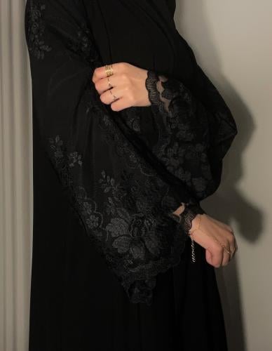 عباية اكمام دانتيل #103