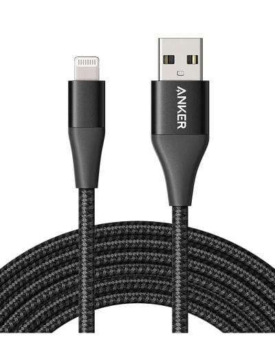 انكر - كيبل آيفون USB - اسود