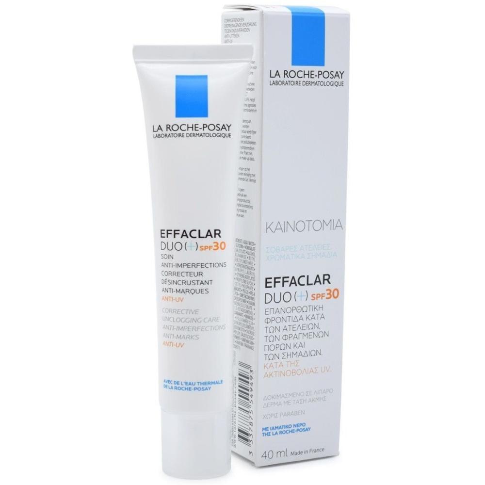 لاروش ايفا كلار ديو+كريم تصحيح بشرة دهنية 40مل